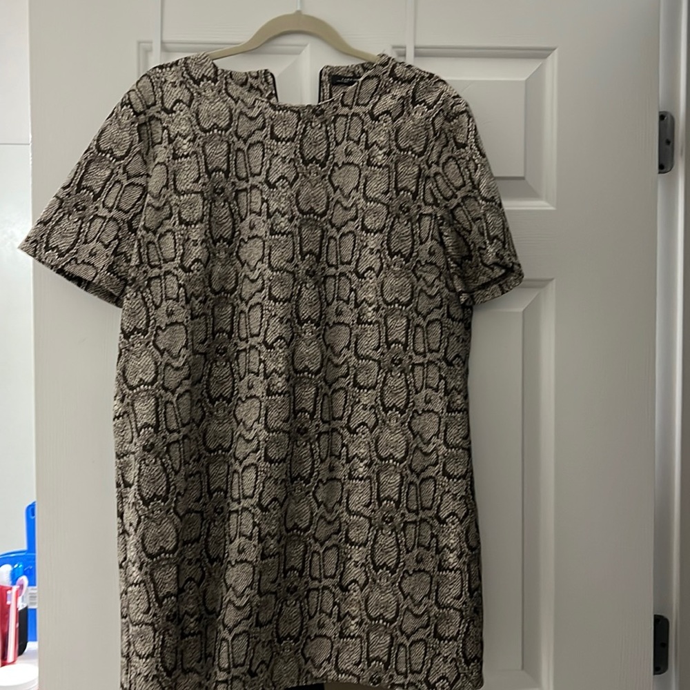 Snakeskin Dress
